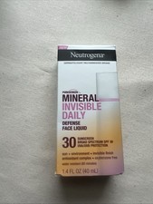 Neutrogena Purescreen Mineral Invisible Daily Lotion SPF 30