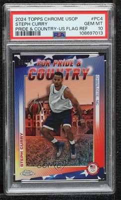 2024 Chrome US Olympic & Paralympic Team and Hopefuls 5/76 Stephen Curry i4v