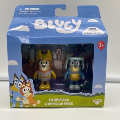 Bluey Fairytale Figuren 2 Pack Young Chilli & Bandit Moose Toys TV-Serie Neu OVP
