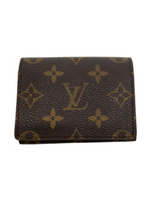 Louis Vuitton Monogram M62920 Card Case ID Holder Used