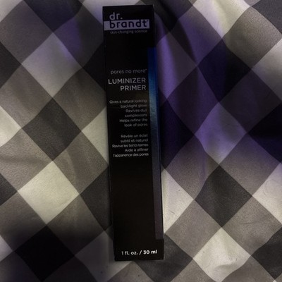 Dr. Brandt Pores No More Luminizer Primer Reduces Pores 1 Oz NIB 