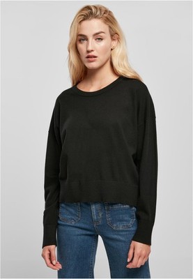Ladies Eco Viscose Oversized Basic Sweater Damen Pullover  | Urban Classics