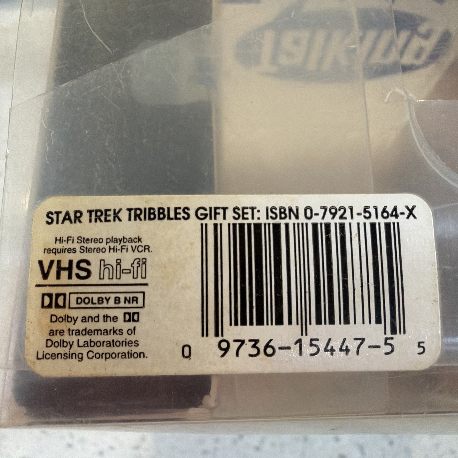 Star Trek: Deep Space Nine - Trials and Tribble-Ations VHS Tape 1993 Set