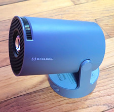 MAGCUBIC HY300 LPD Mini Projector Gray 720p 1080p HDMI USB WiFi w/ Remote