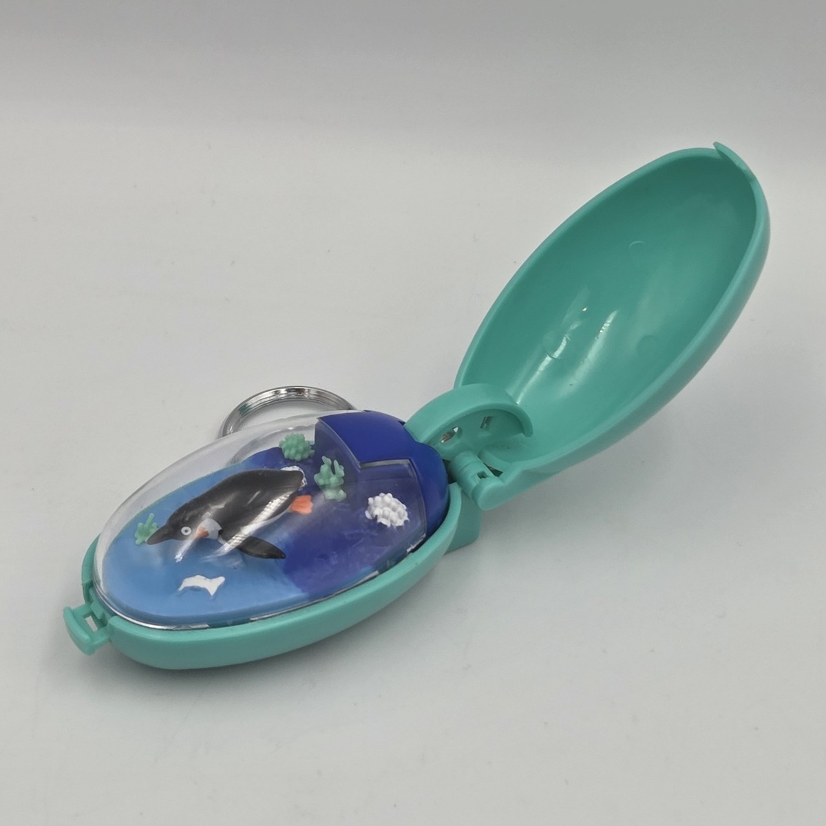 Vintage 1993 Takara Pocket Critters Penguin World Keychain (Not