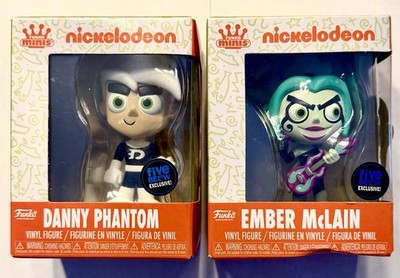 Funko Minis Vinyl Figure - DANNY PHANTOM & EMBER McLAIN (New)