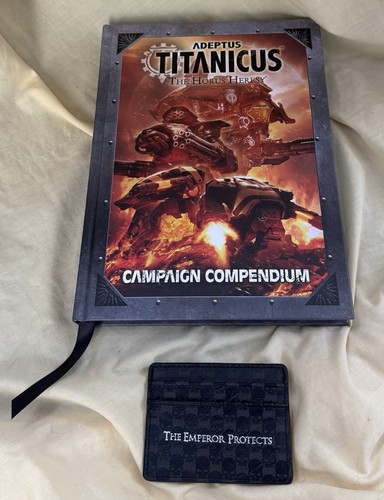 WARHAMMER ADEPTUS TITANICUS CAMPAIGN COMPENDIUM BOOK EXCELLENT CONDITION EPIC!!!