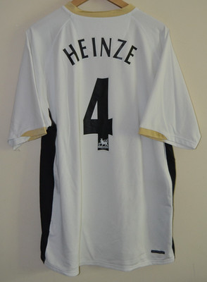 Manchester United 2006-2007 Nike AIG Auswärtstrikot Herren XL - Heinze #4 - 146817