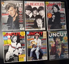 UNCUT Magazine - Eight Issues from 2013-2019 NO Media Magazines ONLY MINT-/VG+EX
