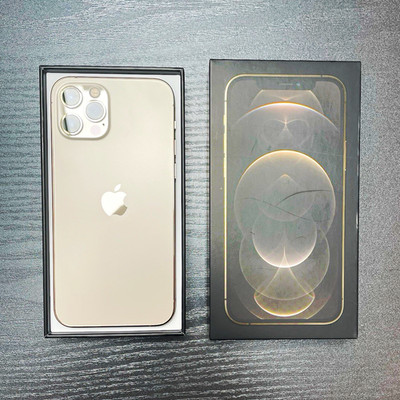 Apple iPhone 12 Pro 128 GB Gold ohne Simlock 5G Smartphone mit OVP