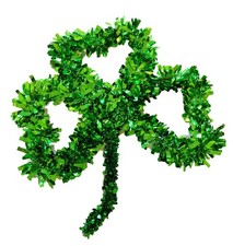 St. Patrick's Day Large Shamrock Decoration, 12"L x 13"H
