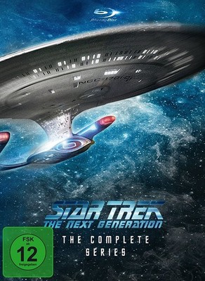 MICHAEL DORN,LEVAR BURTON-STAR TREK:THE NEXT GENERATION-COMPLET 41 BLU-RAY NEU 