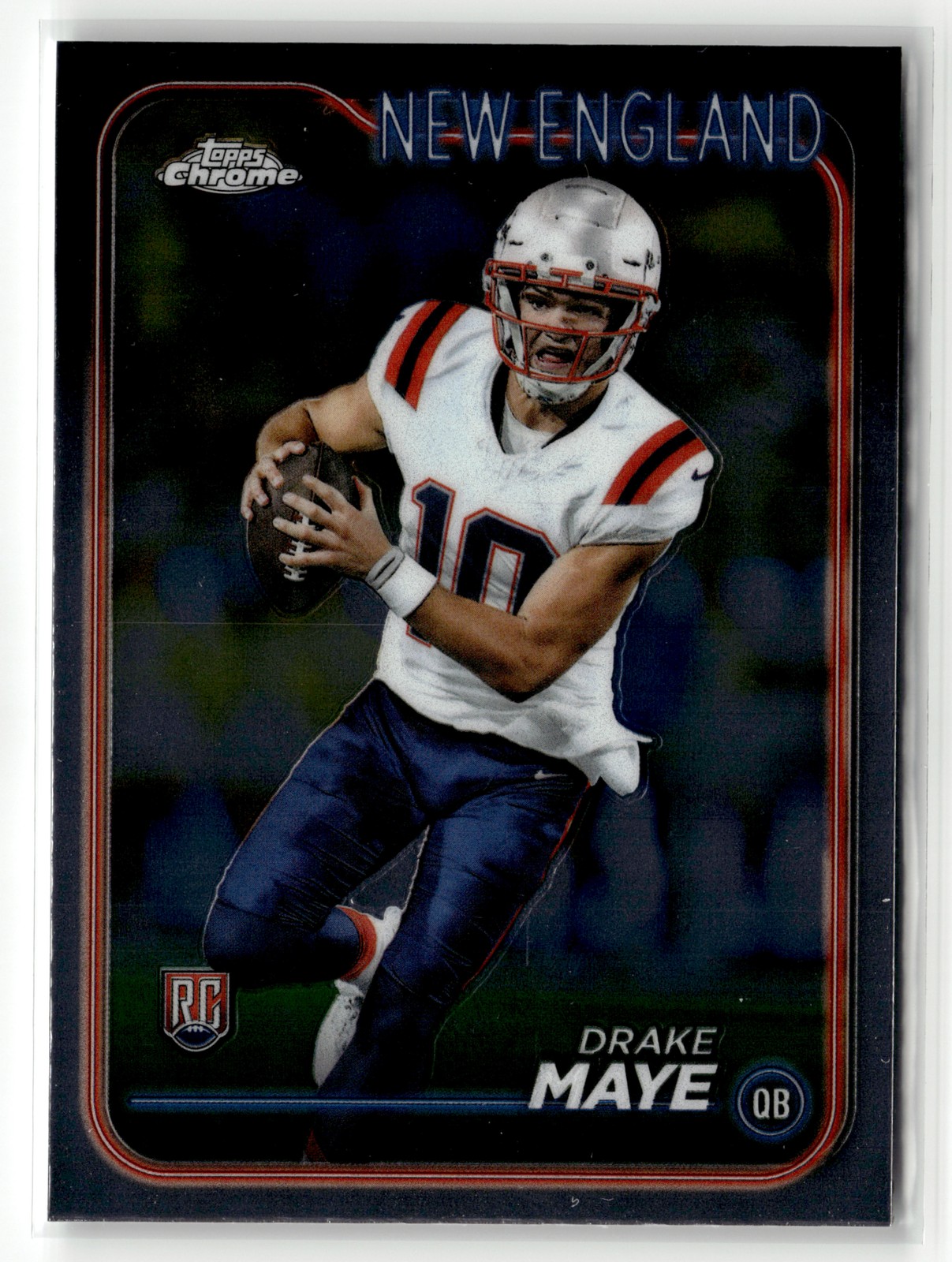 2024 Topps Chrome #203 Drake Maye Rookie