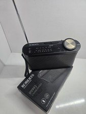 Roberts R9993 New Classic Portable Radio 3-Band FM/MW/LW - Silver - Tested