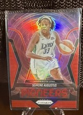 2025 Panini Prizm WNBA - Pioneers Seimone Augustus #9 Red Prizm /99