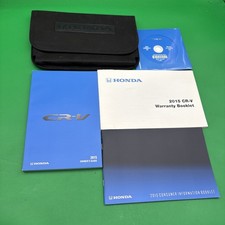 2015 Honda Cr-v Owners Manual With case