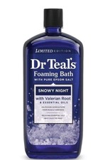 Dr Teal's LIMITED EDITION Snowy Night Epsom Salt Soak  Foaming Bath