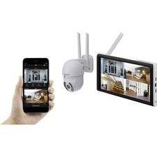 Sygonix Funk Überwachungskamera Set Kamera Videoüberwachung 4Kanal 2304x1296