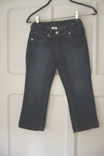 Jeans mit Glitzernieten, Bund weitenverstellbar, Gr. 92