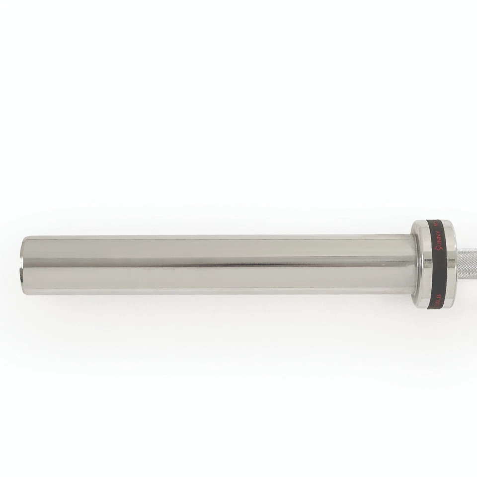 Barra de barra olímpica Sunny Health & Fitness 79 pol. (6,6 pés) - SF-OB04-79 - Imagem 3 de 4