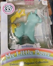 My Little Pony 35th Anniversary SUNBEAM Unicorn  Pegasus Collection NEW