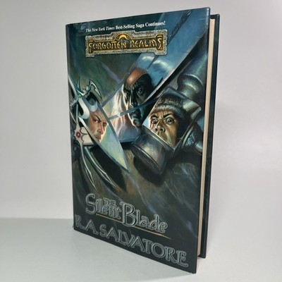 The Silent Blade R.A. Salvatore Hardcover SFBC Book Club Forgotten Realms