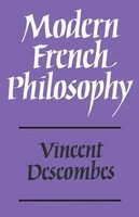 Modern French Philosophy Vincent Descombes Taschenbuch Kartoniert / Broschiert