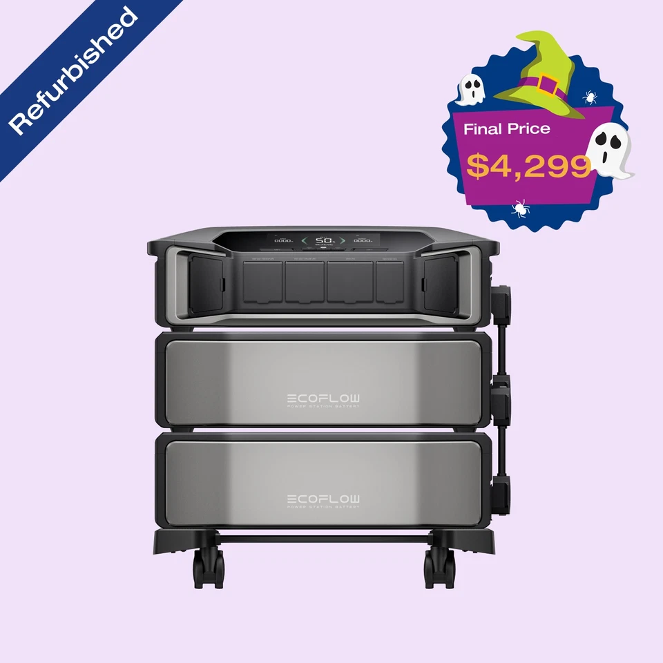 Электростанция EcoFlow DELTA Pro Ultra 12 кВтч Lifepo4, сертифицированная отремонтированная