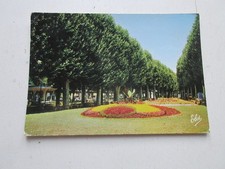 CP POSTCARD ALLIER VICHY PARC des SOURCES Les ALLEES FLEURIES - Written