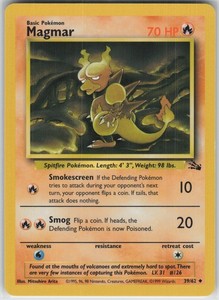 magmar pokemon card value 39 62 Magmar 39 62