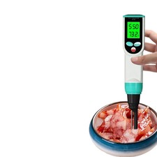 Food PH Tester High Accuracy PH Meter Detector Kit for Meat Cheese Dough