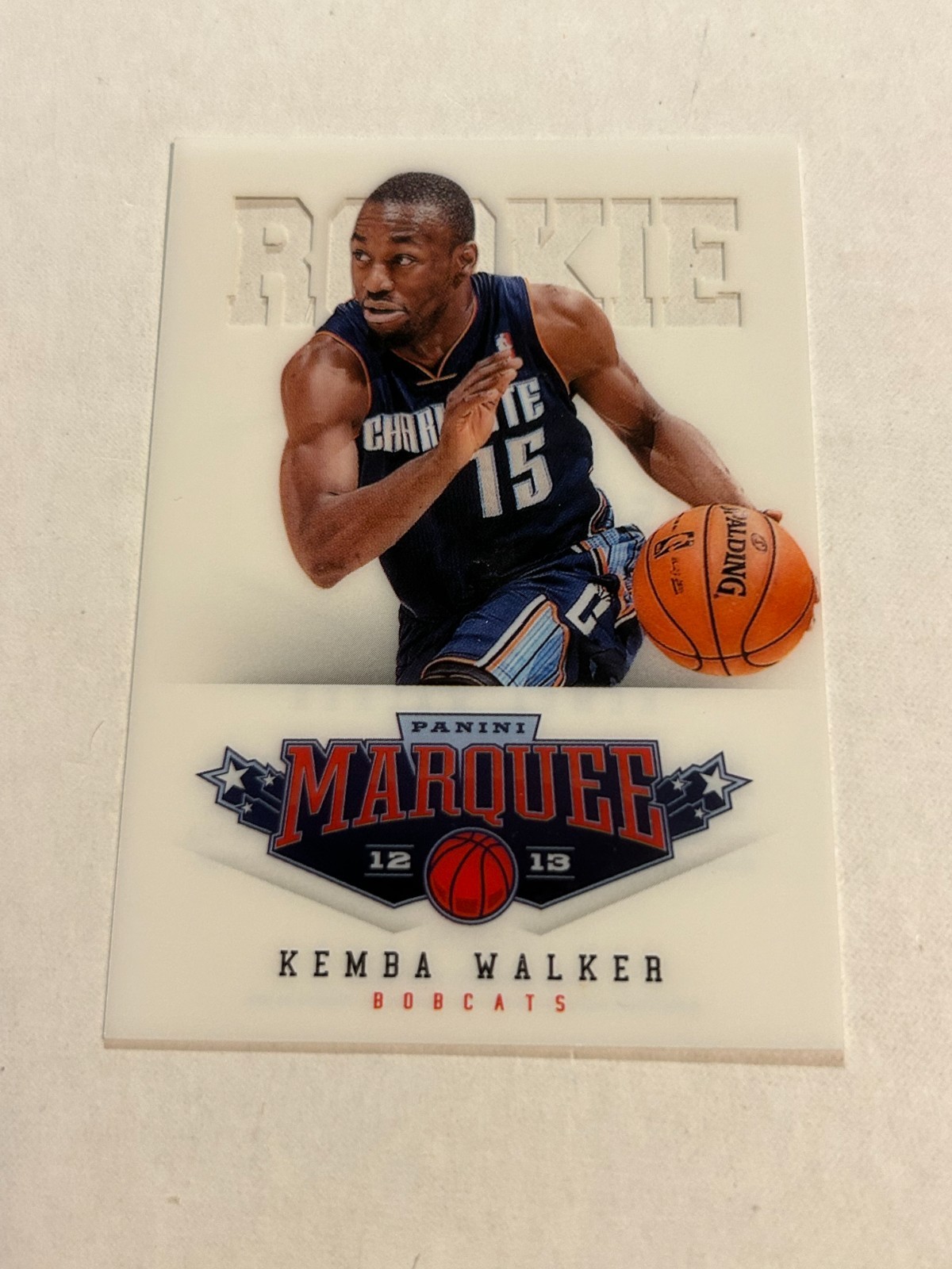 2012-13 Panini Marquee Kemba Walker #472 Acetate Rookie Bobacts SP MS1