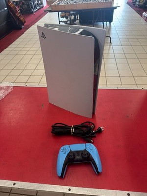 Sony PlayStation 5 Slim Digital PS5 825GB White Console Gaming System CFI-1215B