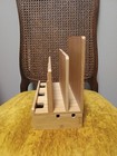 Bamboo Desk Organizer Charging Station Phone Tablet Mail Holder Wood — photo 2