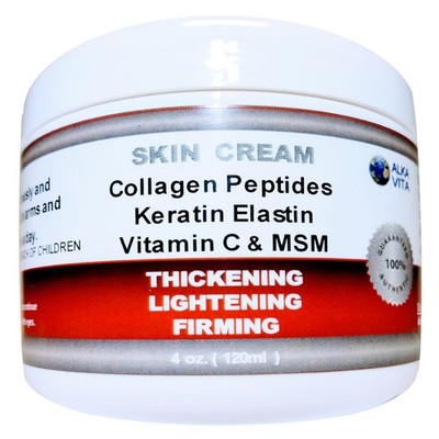 Body Cream Sagging Skin Firming Collagen Peptide Keratin & Elastin By  ALKAVITA
