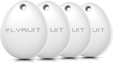 Air Tracker Tags-4 Pack for Apple Find My Ios Only , Official Mfi Certified, Sm