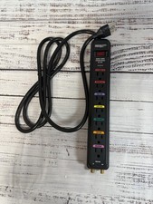 Monster Power AV 625 Premium Surge Protector 7 Outlets Black