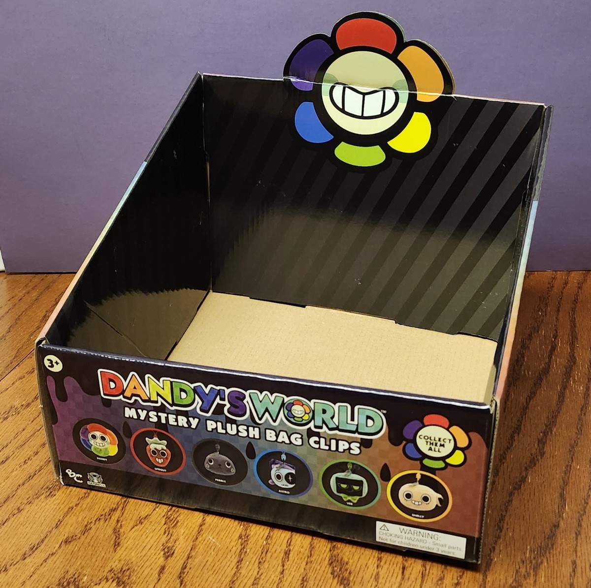 Dandy's World Mystery Plush Bag Clips Display BOX ONLY Dandys