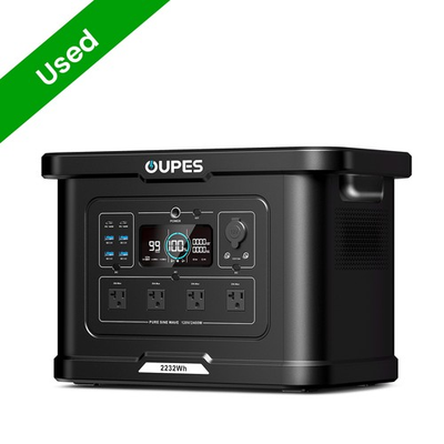 #ad #ad OUPES 2232Wh EXODUS 2400 Portable Power Station 2400W Solar Generator Outdoor $399.00