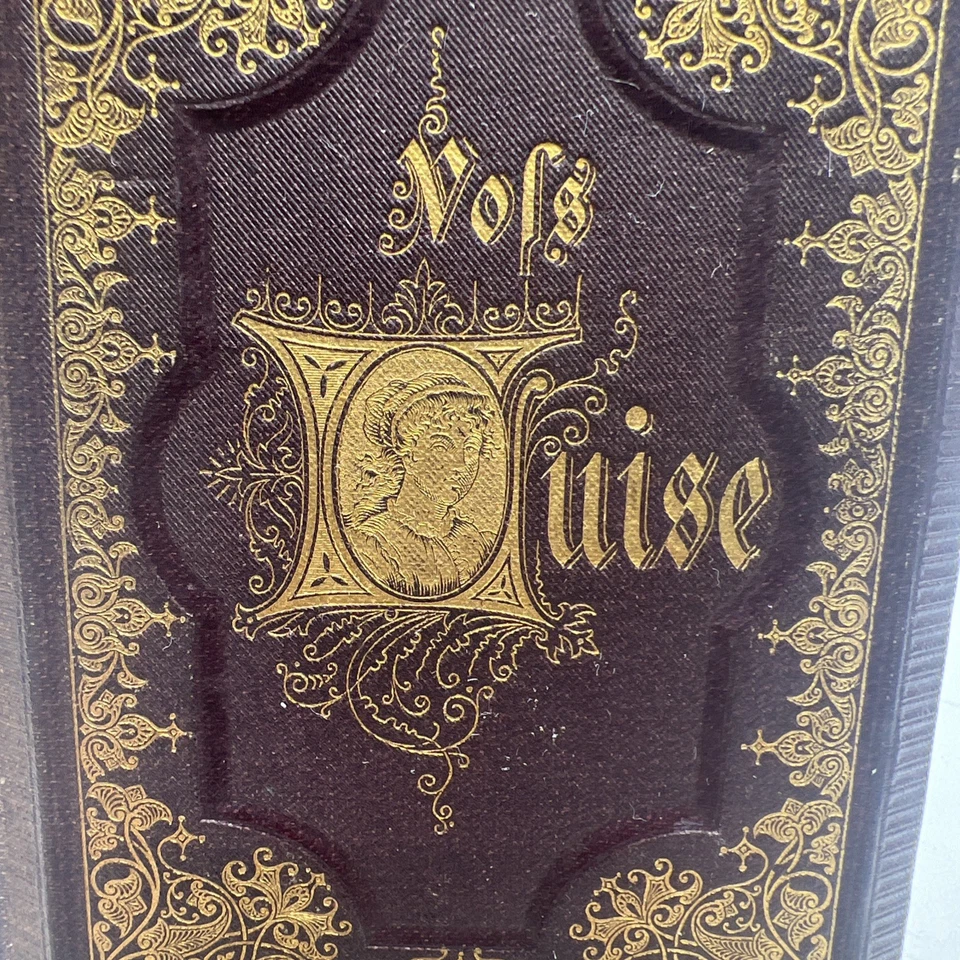 Johann Heinrich Voss Luise 1875 Mini Book In German Diamond Ed. W Illus Thumann - Image 2 of 4