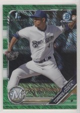 2019 Bowman Chrome Green Shimmer Refractor 62/99 Quintin Torres-Costa n1u