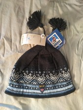 Dale Of Norway Beanie Wool Black Blue Nordic ...