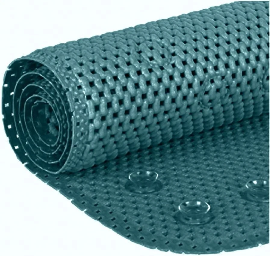 Deluxe Bathtub Mat Non Slip, 36" x 17" (Rectangular), Ocean Blue