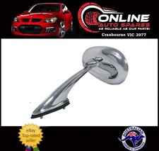 Aero Speedster Style Rear Vision Mirror Suit Porsche 356 Stainless Steel Head