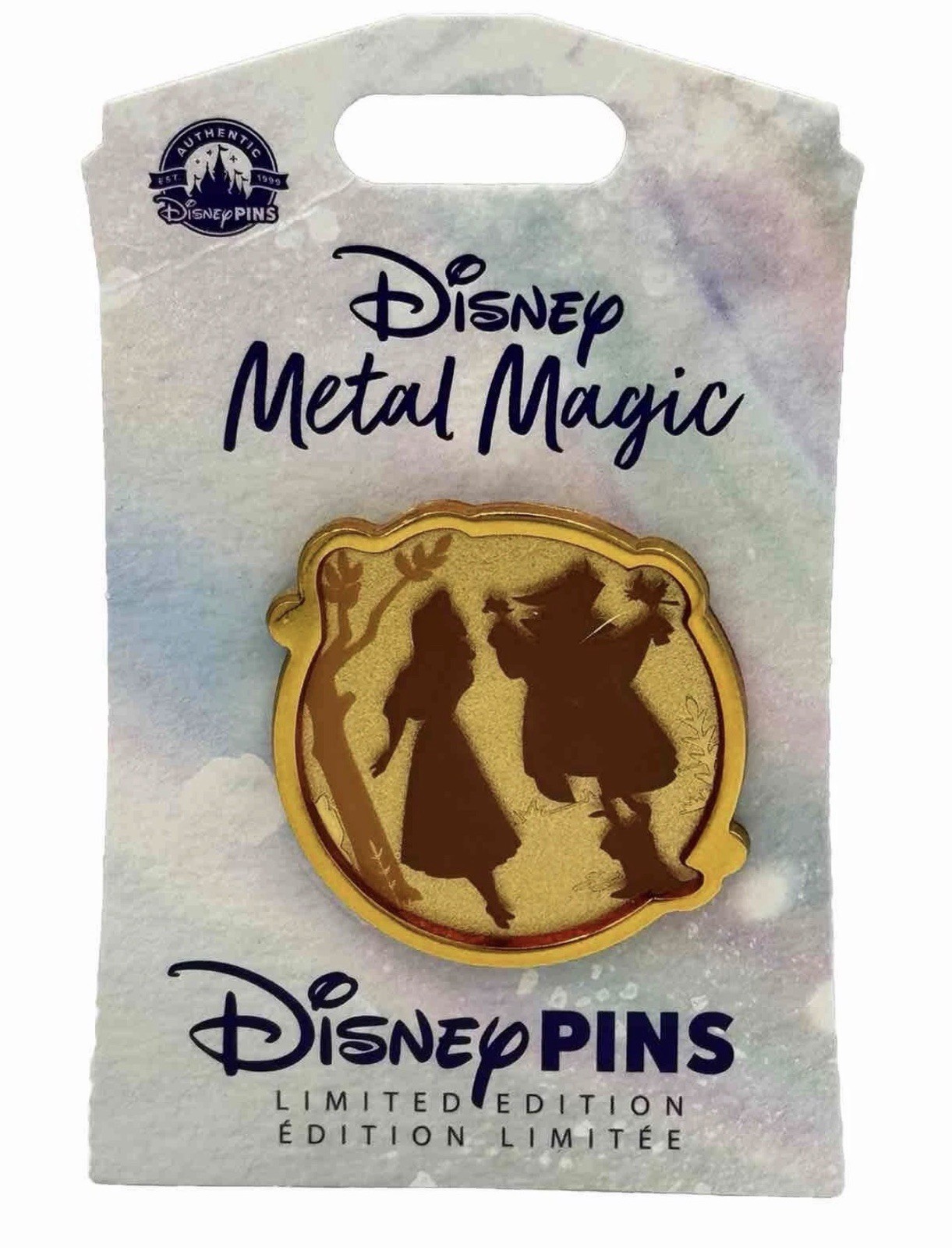 Disneyland Metal Magic Series Pin 2023 Briar Rose Sleeping Beauty LE 2500
