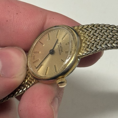 Reloj Montine Of Switzerland 23 mm FHF ST 69N vintage para restaurar - Imagen 3 de 18