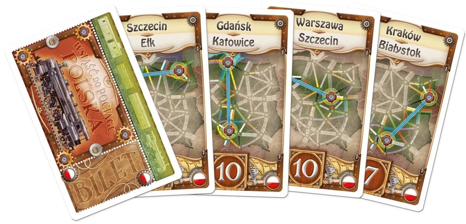 Wsiąść do Pociągu Polska Gra Planszowa Towarzyska Imprezowa Rodzinna Empik Gift - Image 4 of 4