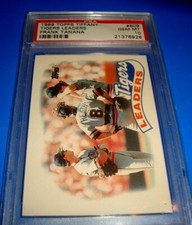 1989 TOPPS TIFFANY #609 FRANK TANANA  psa 10 Detroit TIGERS LDRS (926) gem mint