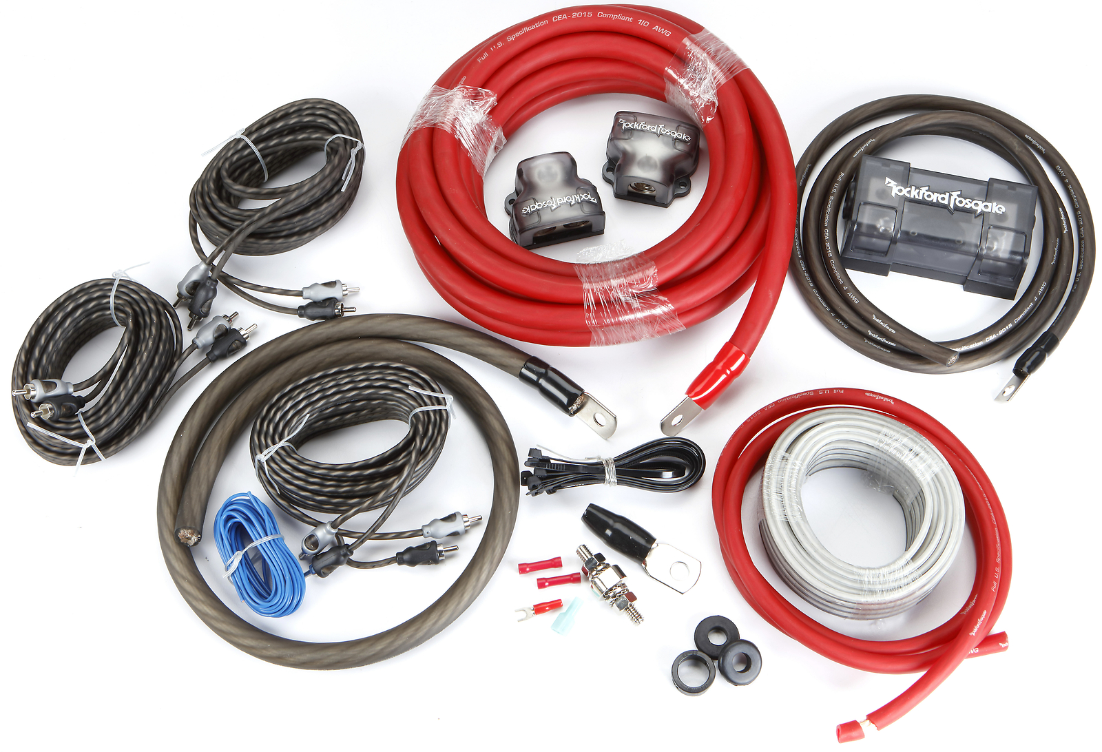 Комплект для подключения двух усилителей Rockford Fosgate RFK1D 10 калибра 86690₽