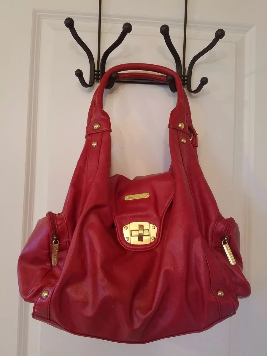 Timi Leslie Diaper Bag Annette Rouge Red with Accessories
